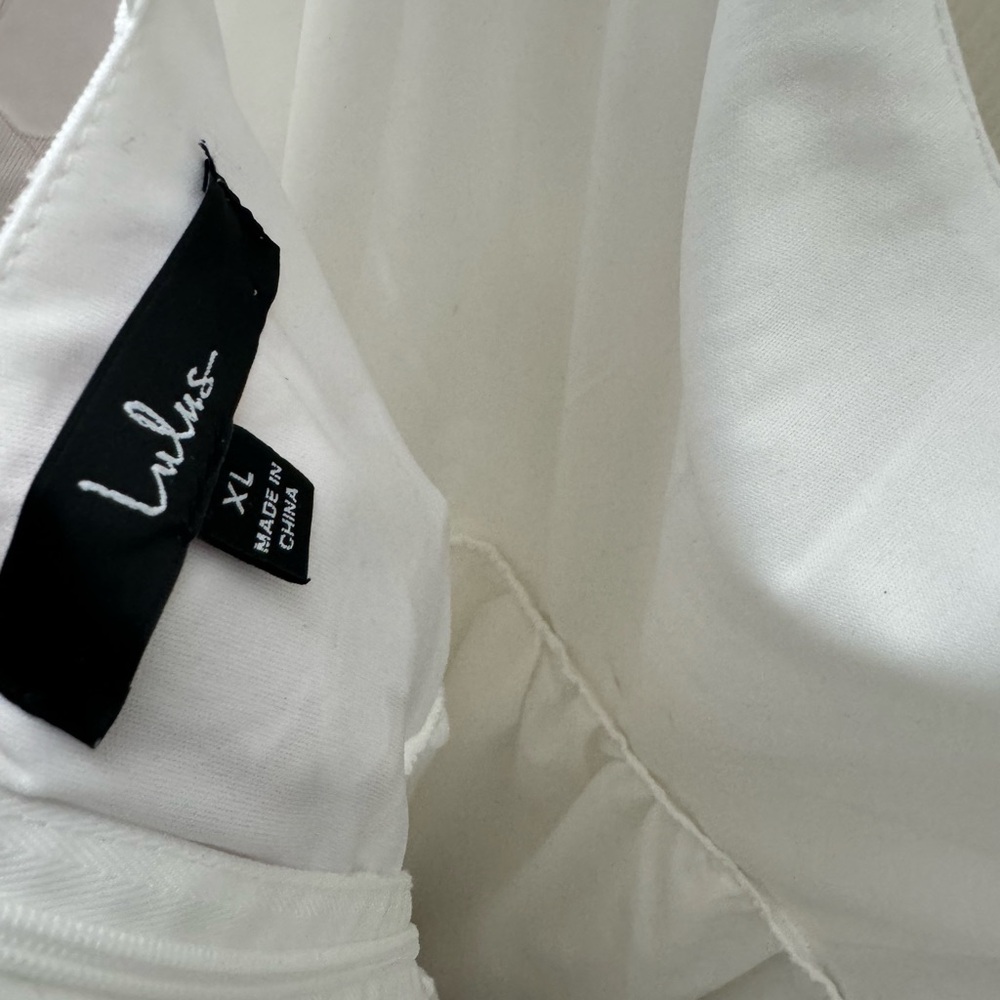 Lulu's White Midi Dress - Picture 11 of 11